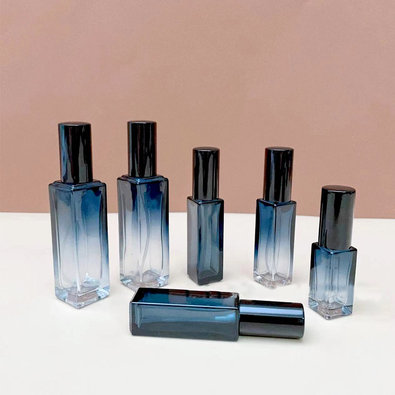 Perfume Quotes - Botella vacía con atomizador de vidrio