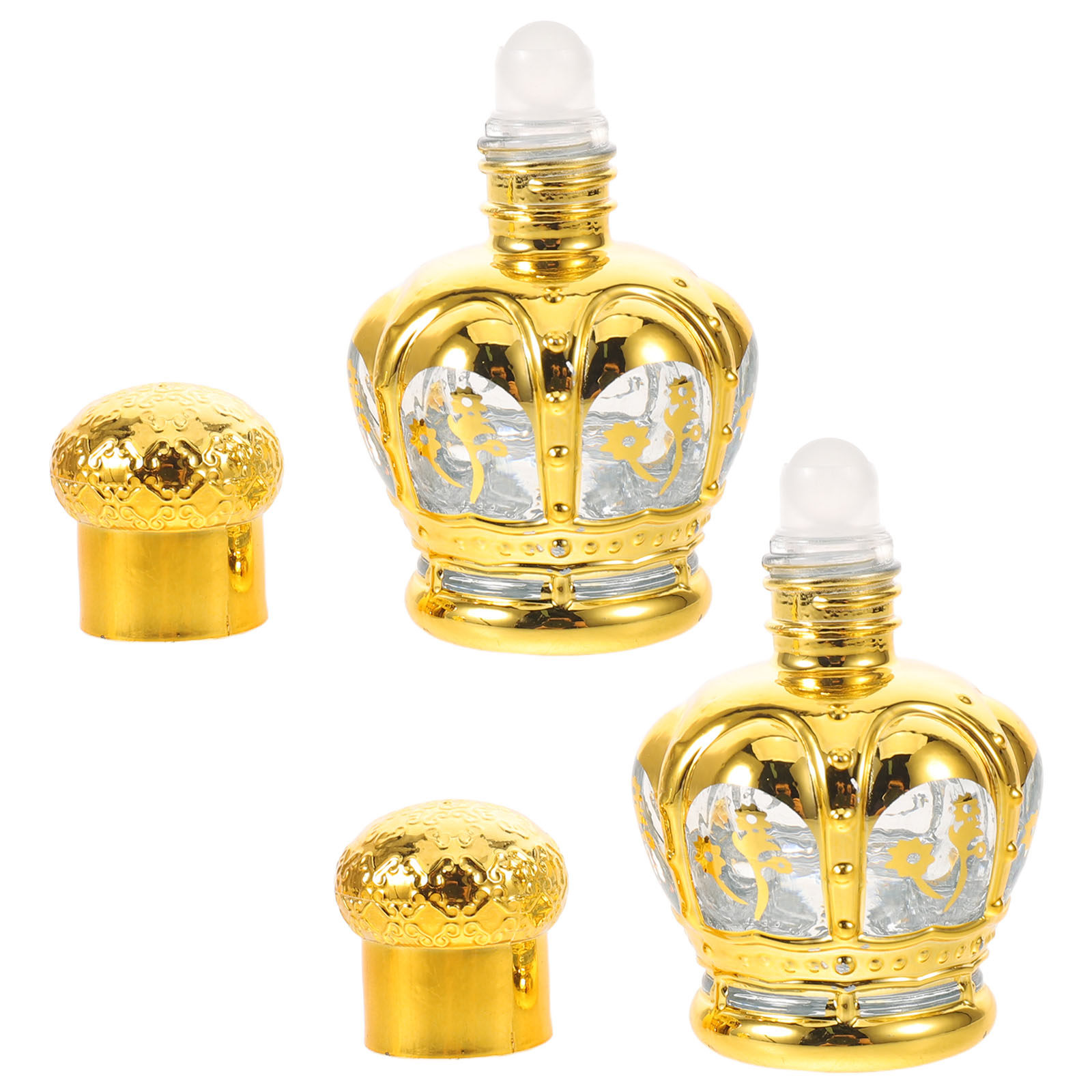 Perfume Refill Bottle - 2 Botellas de Vidrio Transparente de