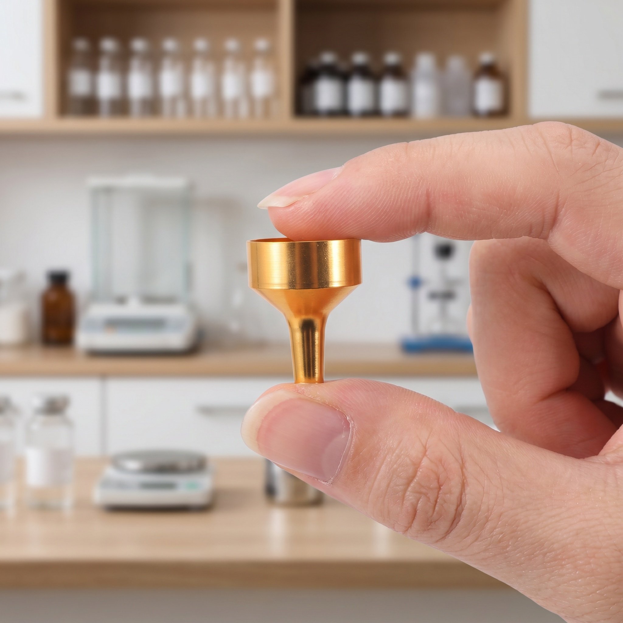 Juego de 1 embudo metálico, mi - Perfume Refill Bottle reseña y precio