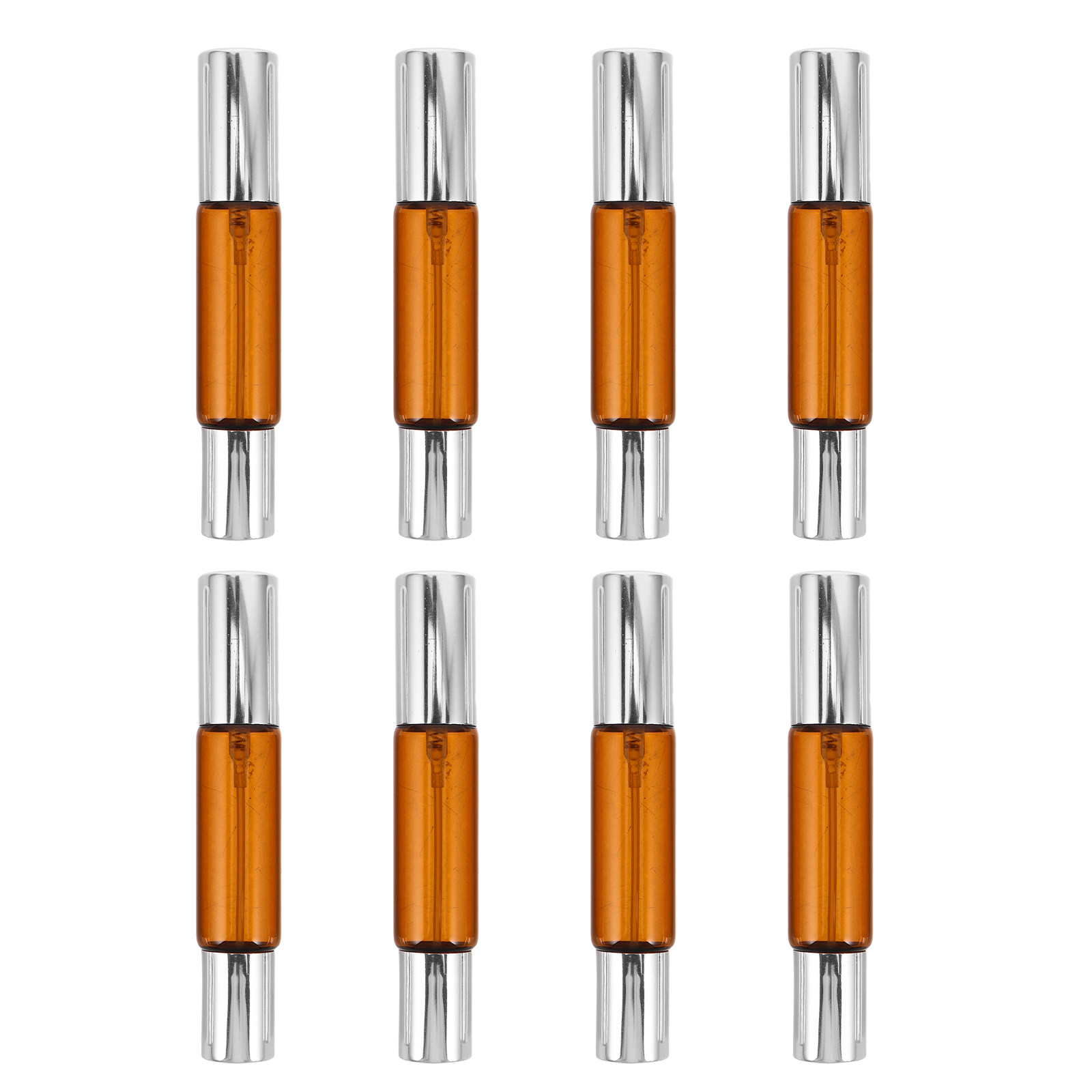 Juego de 8 botellas de vidrio  - Perfume Refill Bottle reseña y precio