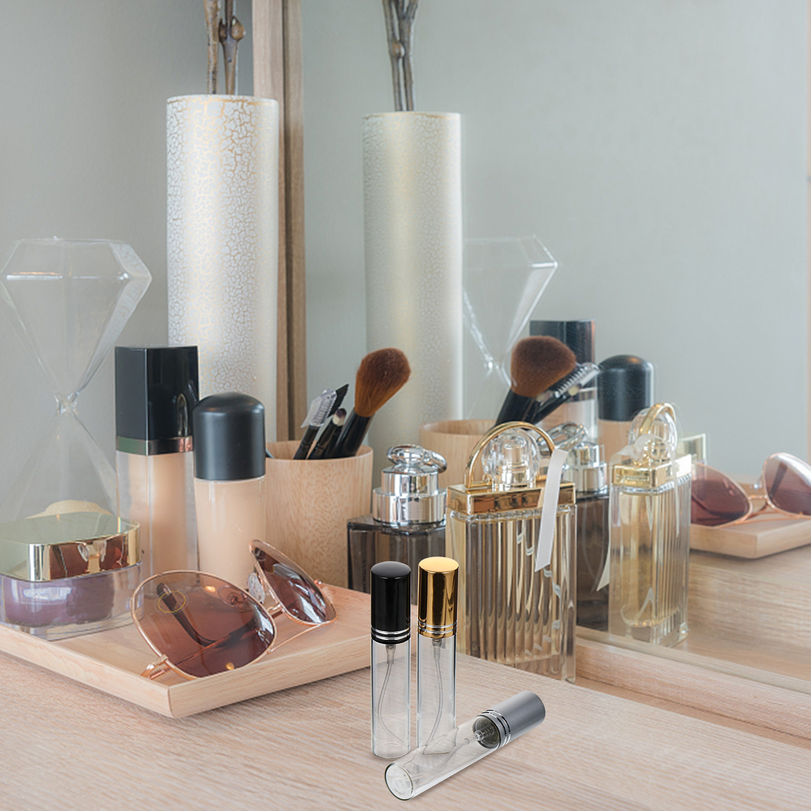 6 piezas de botellas de perfum - Perfume Refill Bottle reseña y precio