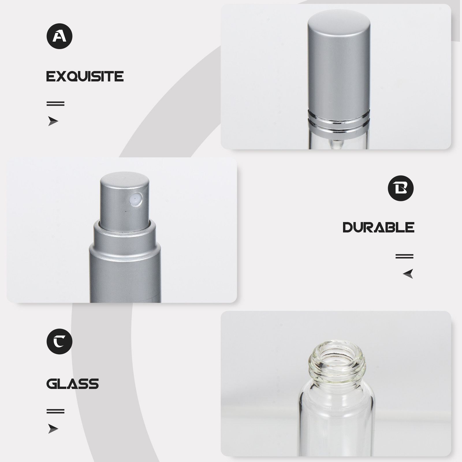 6 piezas de botellas de perfum - Perfume Refill Bottle reseña y precio